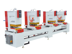 塑料門(mén)窗高檔雙面無(wú)縫四位焊接機(jī) SFSHZ4-150×4500